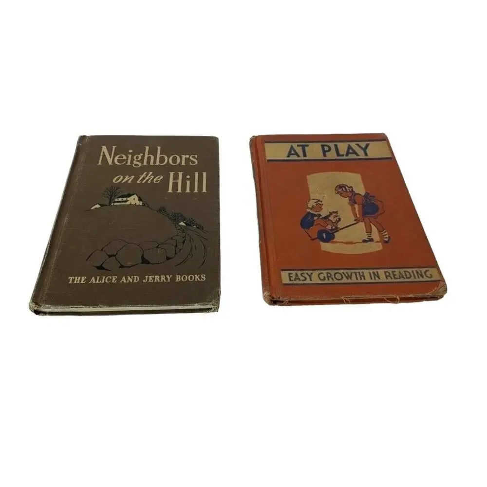 (4) Vintage 30's - 50's Children's Reading‎ Books Hardcovers